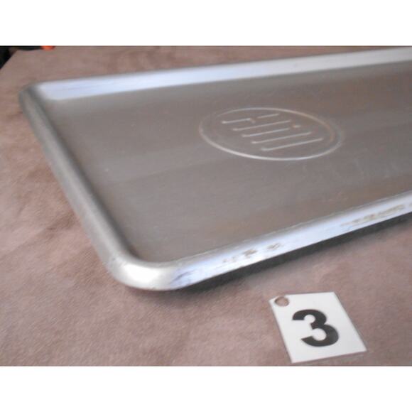 Antique HILL Aluminum Deli Case Display Tray # 3 30" X 10.5" Butcher Bakery - Picture 4 of 10